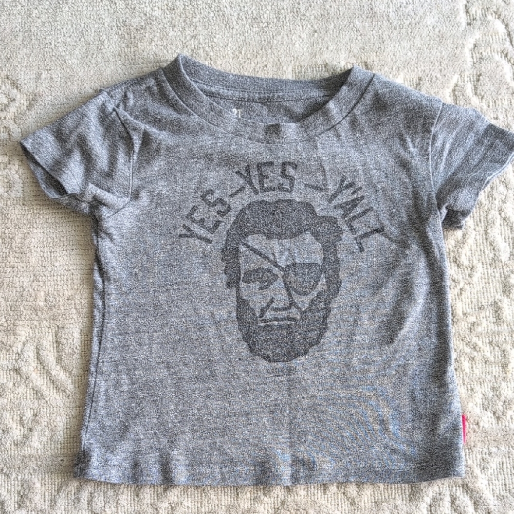 PREFRESH Abraham Lincoln Yes Yes Shirt -2T